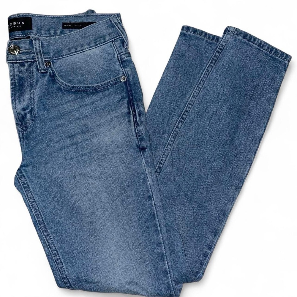 PacSun Mens Blue Denim Skinny 
Jeans Comfort Stretch Los Angeles